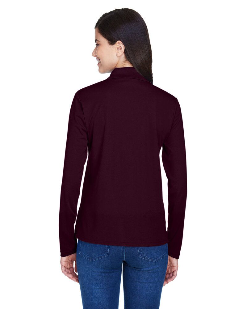 CORE365 78192 - Ladies Pinnacle Performance Long-Sleeve Piqué Polo