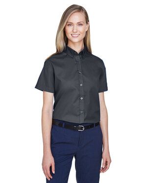 CORE365 78194 - Ladies Optimum Short-Sleeve Twill Shirt