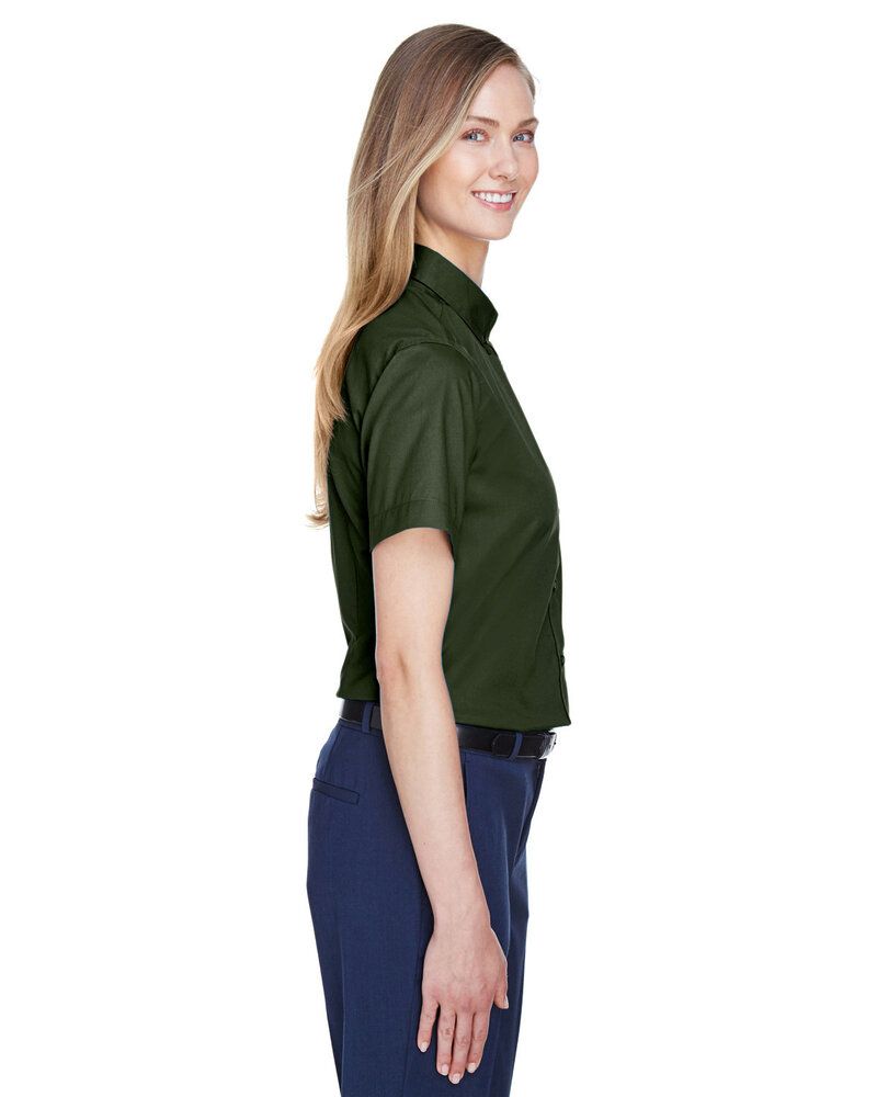 CORE365 78194 - Ladies Optimum Short-Sleeve Twill Shirt