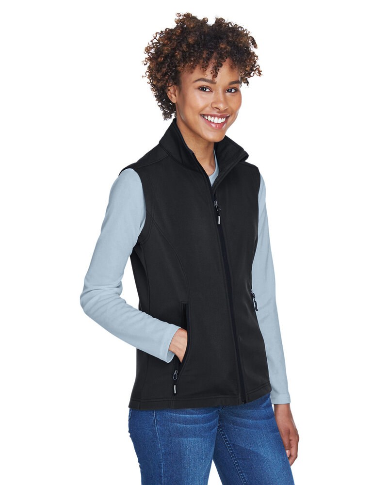 CORE365 CE701W - Ladies Cruise Two-Layer Fleece Bonded Soft Shell Vest