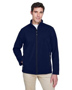 CORE365 88184T - Men's Tall Cruise Two-Layer Fleece Bonded Soft Shell Jacket Classic Navy