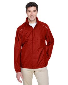 CORE365 88185 - Men's Climate Seam-Sealed Lightweight Variegated Ripstop Jacket Classic Red