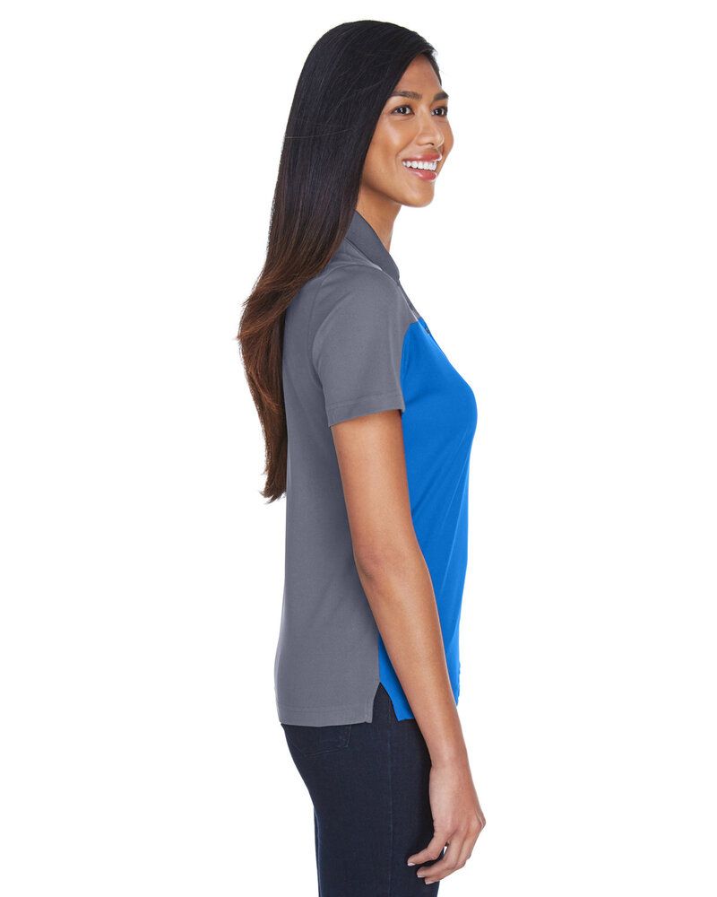 CORE365 CE101W - Ladies Balance Colorblock Performance Piqué Polo