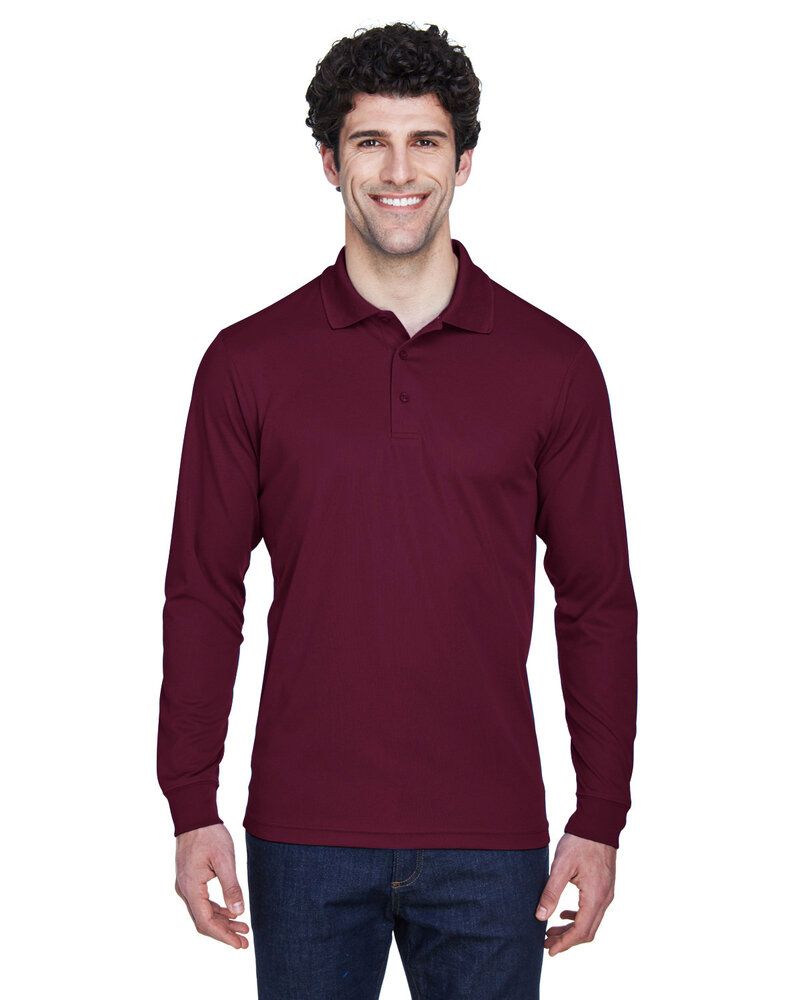 CORE365 88192 - Men's Pinnacle Performance Long-Sleeve Piqué Polo