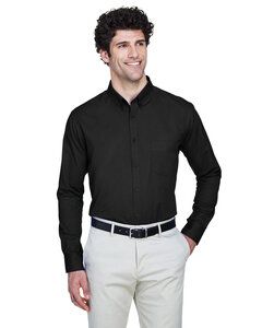 CORE365 88193 - Men's Operate Long-Sleeve Twill Shirt Black