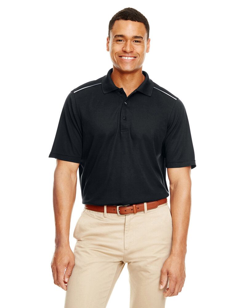 CORE365 88181R - Men's Radiant Performance Piqué Polo with Reflective Piping