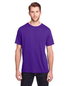 CORE365 CE111 - Adult Fusion ChromaSoft Performance T-Shirt Campus Purple