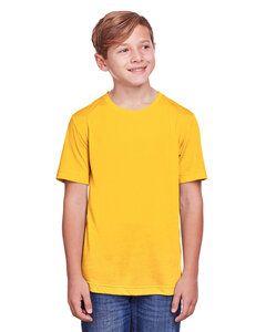 CORE365 CE111Y - Youth Fusion ChromaSoft Performance T-Shirt Campus Gold
