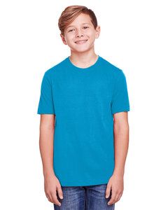 CORE365 CE111Y - Youth Fusion ChromaSoft Performance T-Shirt Electric Blue