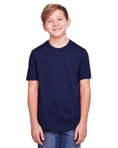 CORE365 CE111Y - Youth Fusion ChromaSoft Performance T-Shirt Classic Navy