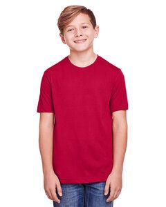 CORE365 CE111Y - Youth Fusion ChromaSoft Performance T-Shirt Classic Red