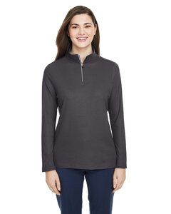 CORE365 CE405W - Ladies Fusion ChromaSoft Pique Quarter-Zip