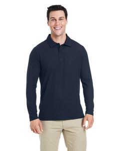 CORE365 CE112L - Mens Fusion ChromaSoft Long-Sleeve Pique Polo