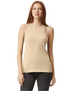 American Apparel 101CVC - Ladies CVC Racerback Tank Heather Bone