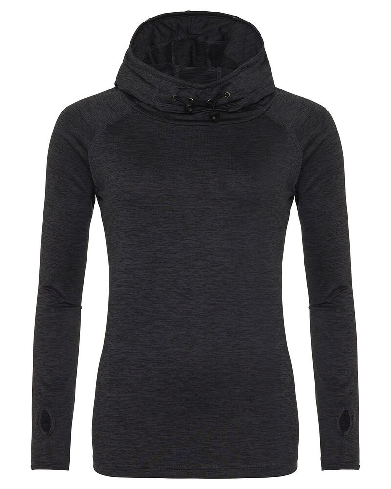 Just Hoods By AWDis JCA038 - Ladies Cool Cowl-Neck Long-Sleeve T-Shirt