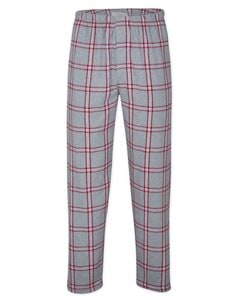 Boxercraft BM6624 - Men's Harley Flannel Pant with Pockets Oxford/Red Pld