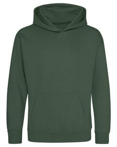Just Hoods By AWDis JHY001 - Youth 80/20 Midweight College Hooded Sweatshirt Bottle Green