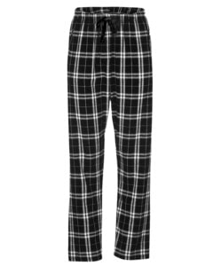 Boxercraft BW6620 - Ladies Haley Flannel Pant with Pockets Black/White Pld