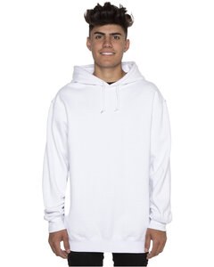 Beimar F106SP - Exclusive Side Pocket Mid-Weight Hooded Pullover White