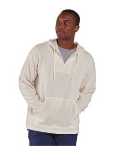 Boxercraft BM5301 - Men's Baja Sweater Fleece Pullover Hood Natural Heathr