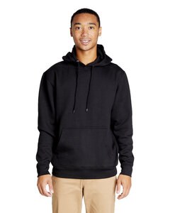 Lane Seven LS18002 - Unisex Future Fleece Hooded Sweatshirt Black