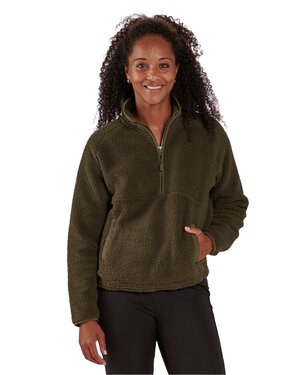 Boxercraft BW8501 - Ladies Everest Pile Fleece Half-Zip Pullover