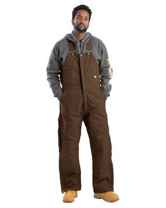 Berne B415T - Men's Tall Heritage Insulated Bib Overall Bark