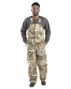 Berne B415T - Men's Tall Heritage Insulated Bib Overall Realtree Edge