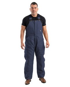 Berne B415T - Men's Tall Heritage Insulated Bib Overall Navy