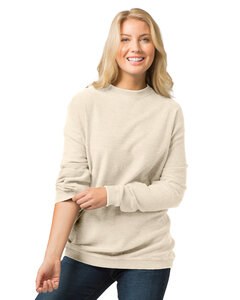 Boxercraft D02 - LadiesRally Corduroy Knit Pullover Crew Natural