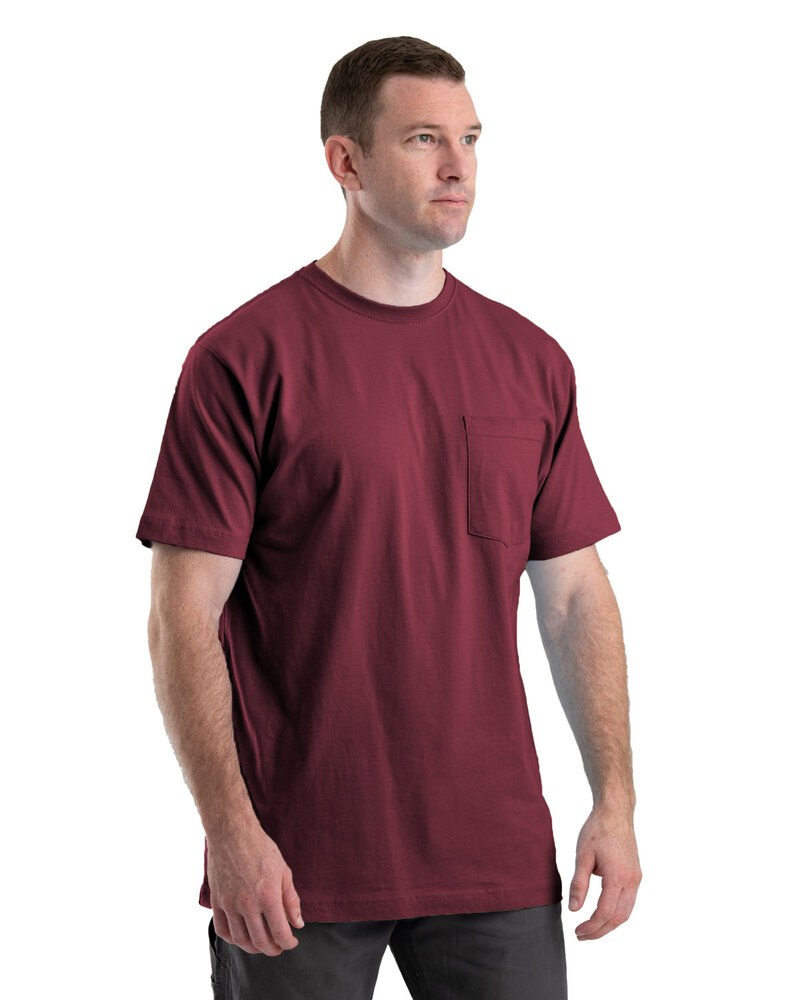 Berne BSM16T - Men's Tall Heavyweight Short Sleeve Pocket T-Shirt