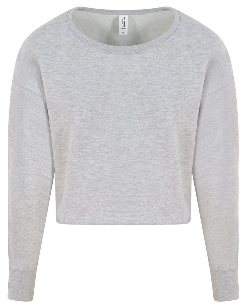 Just Hoods By AWDis JHA035 - Ladies Cropped Pullover Sweatshirt