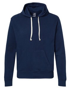 J. America JA8871 - Adult Triblend Pullover Fleece Hooded Sweatshirt True Navy Sold