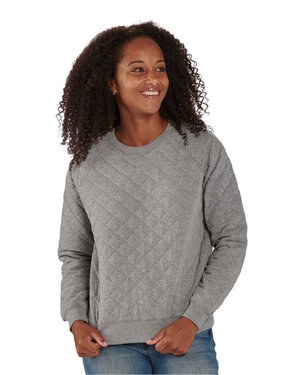 Boxercraft R08 - Ladies Quilted Jersey Sweatshirt