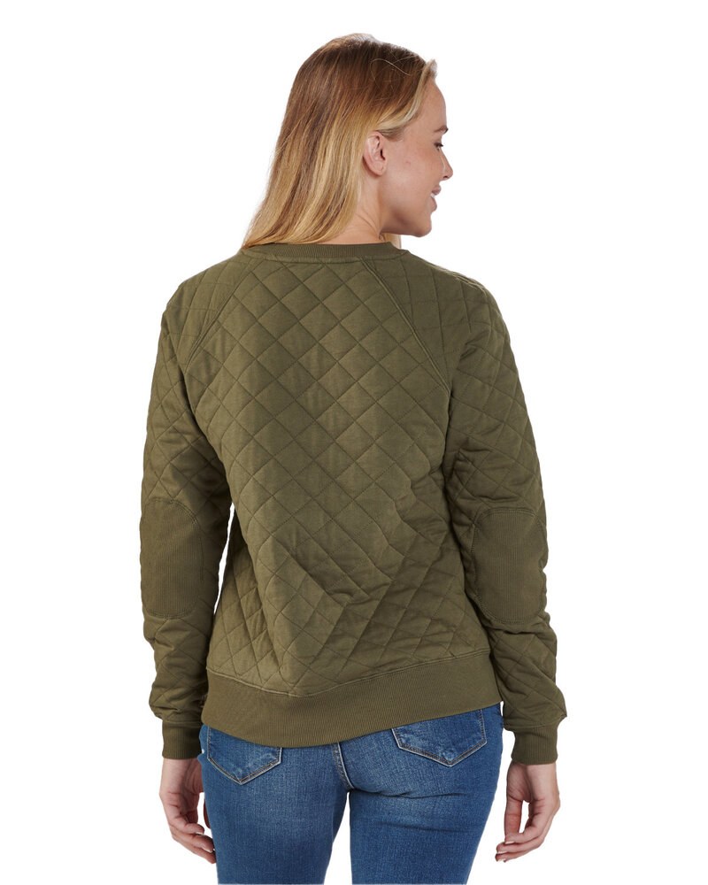 Boxercraft R08 - Ladies Quilted Jersey Sweatshirt