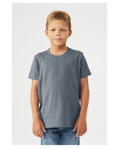 Bella+Canvas 3001Y - Youth Jersey Short-Sleeve T-Shirt Steel Blue