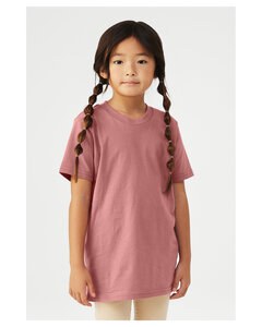Bella+Canvas 3001Y - Youth Jersey Short-Sleeve T-Shirt Mauve