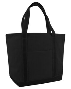 Liberty Bags 8872 - 16 Ounce Cotton Canvas Tote Black/Black