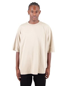 Shaka Wear SHGDD - Adult Garment-Dyed Drop-Shoulder T-Shirt Cream