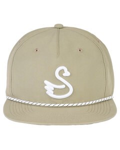Swannies Golf SWDU901 - Men's Dubs Hat Olive Grey/Wht