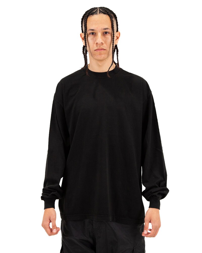 Shaka Wear SHGDLS - Men's Garment Dyed Long Sleeve T-Shirt