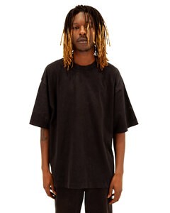 Shaka Wear SHGDN - Men's Garment Dyed Designer T-Shirt Black