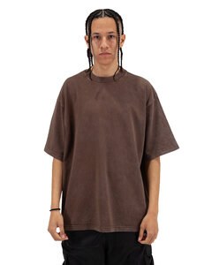 Shaka Wear SHGDN - Men's Garment Dyed Designer T-Shirt Mocha