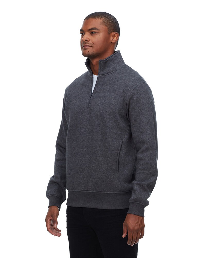 Threadfast 320Q - Unisex Ultimate Fleece Quarter-Zip Sweatshirt