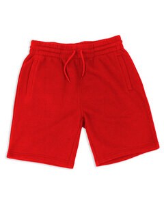 Shaka Wear SHFJS - Men's Fleece Jogger Short Red