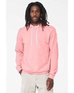 Bella+Canvas 3719 - Poly-Cotton Fleece Pullover Hoodie Pink