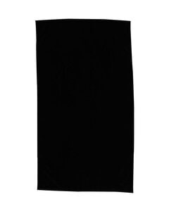 Pro Towels BT15 - Diamond Collection Colored Beach Towel Black