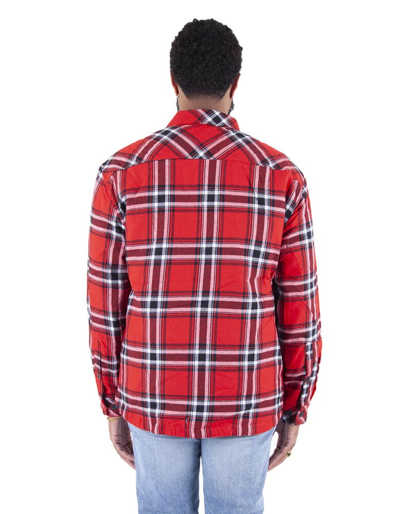 Shaka Wear SHPFJ - Men's Plaid Flannel Jacket