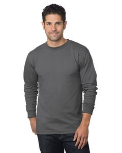 Bayside BA5060 - Adult Long-Sleeve T-Shirt Charcoal