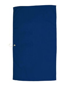 Pro Towels 2442GMT - Golf-Caddy Towel with Center Brass Grommet & Hook Navy